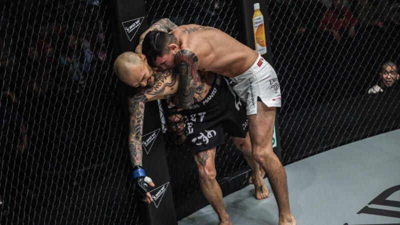 MMA clinch ja puurivõitlus: cage wrestling & wall walk
