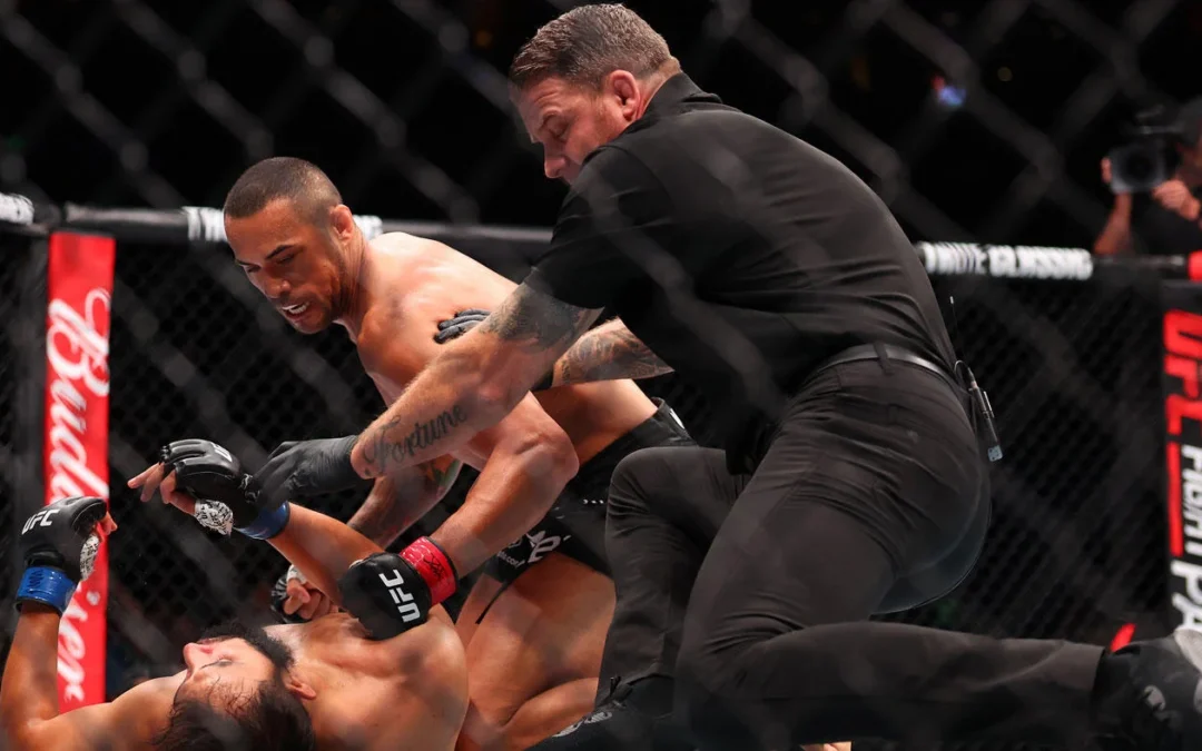 UFC Ulberg vs Reyes results: first-round KO, bonuses, and the biggest moments from Perth