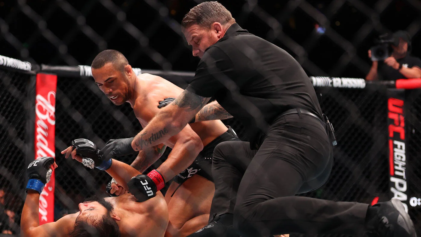 UFC Ulberg vs Reyes results KO in Perth