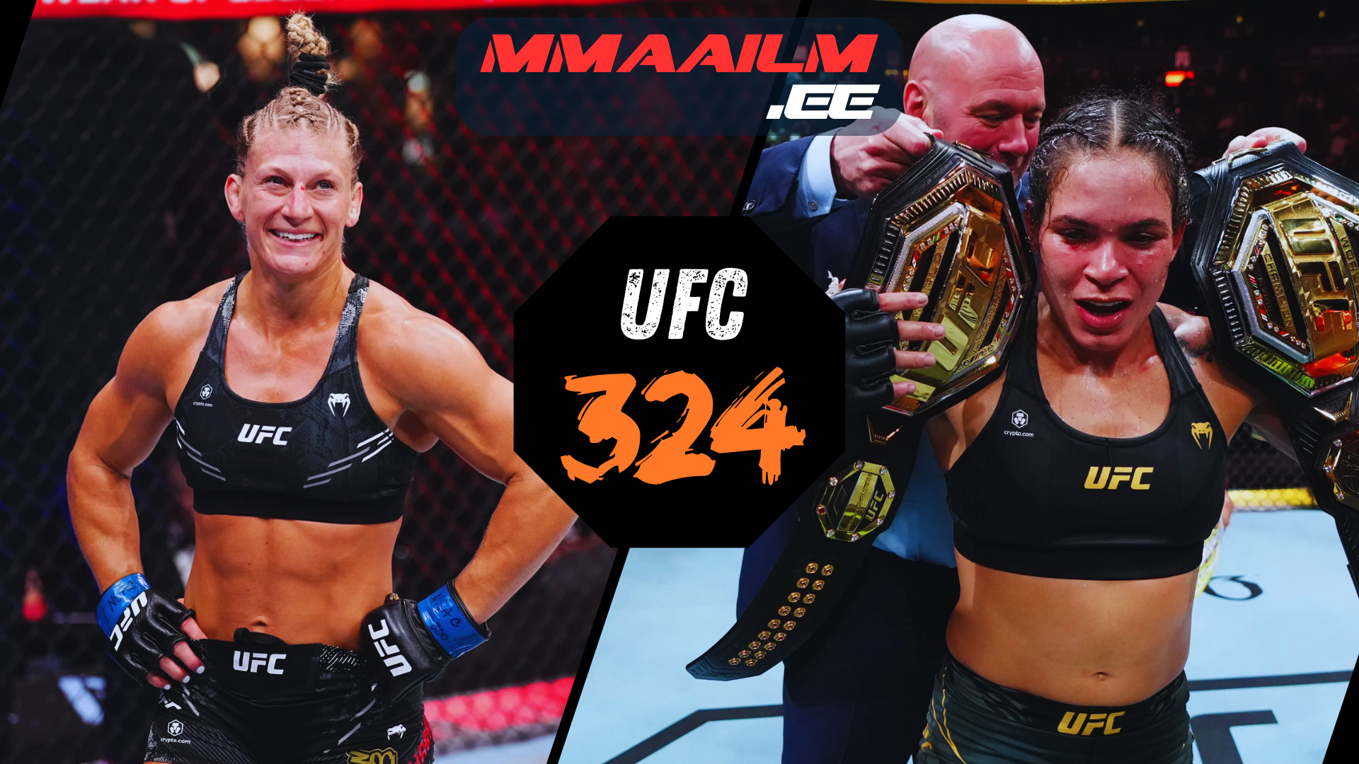 Amanda Nunes vs Kayla Harrison UFC bantamweight title fight at UFC 324 pits the GOAT against the new champion. Tale of the tape, styles, stakes and future.