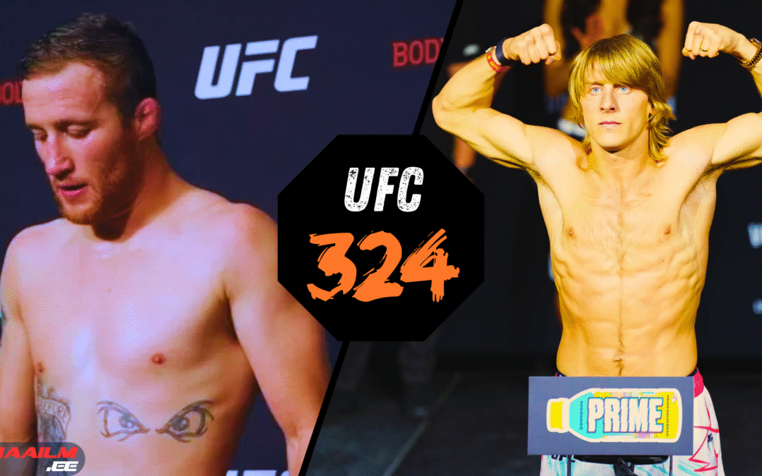 UFC 324 Weigh-In Preview: Tension on the Scale & Paddy Pimblett’s 155lb Test