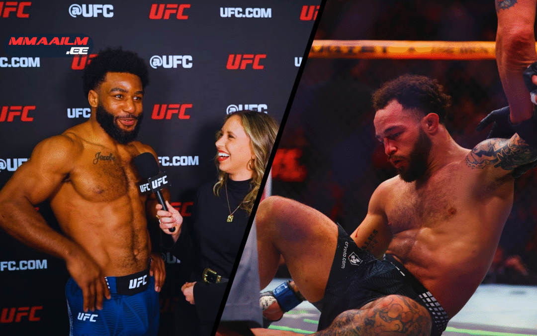 Uus jõud kergekeskkaalus? Jacobe Smith lammutas UFC Houstonis Josiah Harrelli